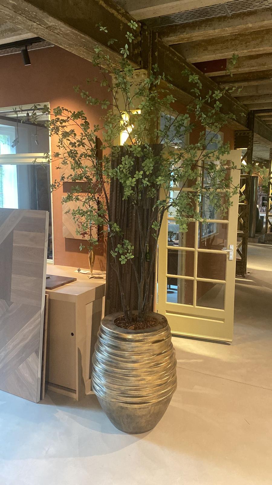 Plantenbak Roza - Goud - D64.5 H80