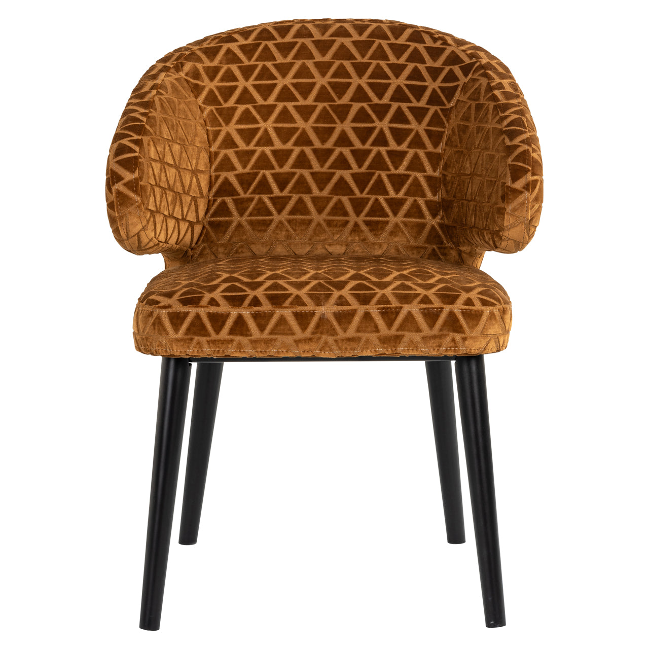 Eetkamerstoel Indigo - Gold triangle