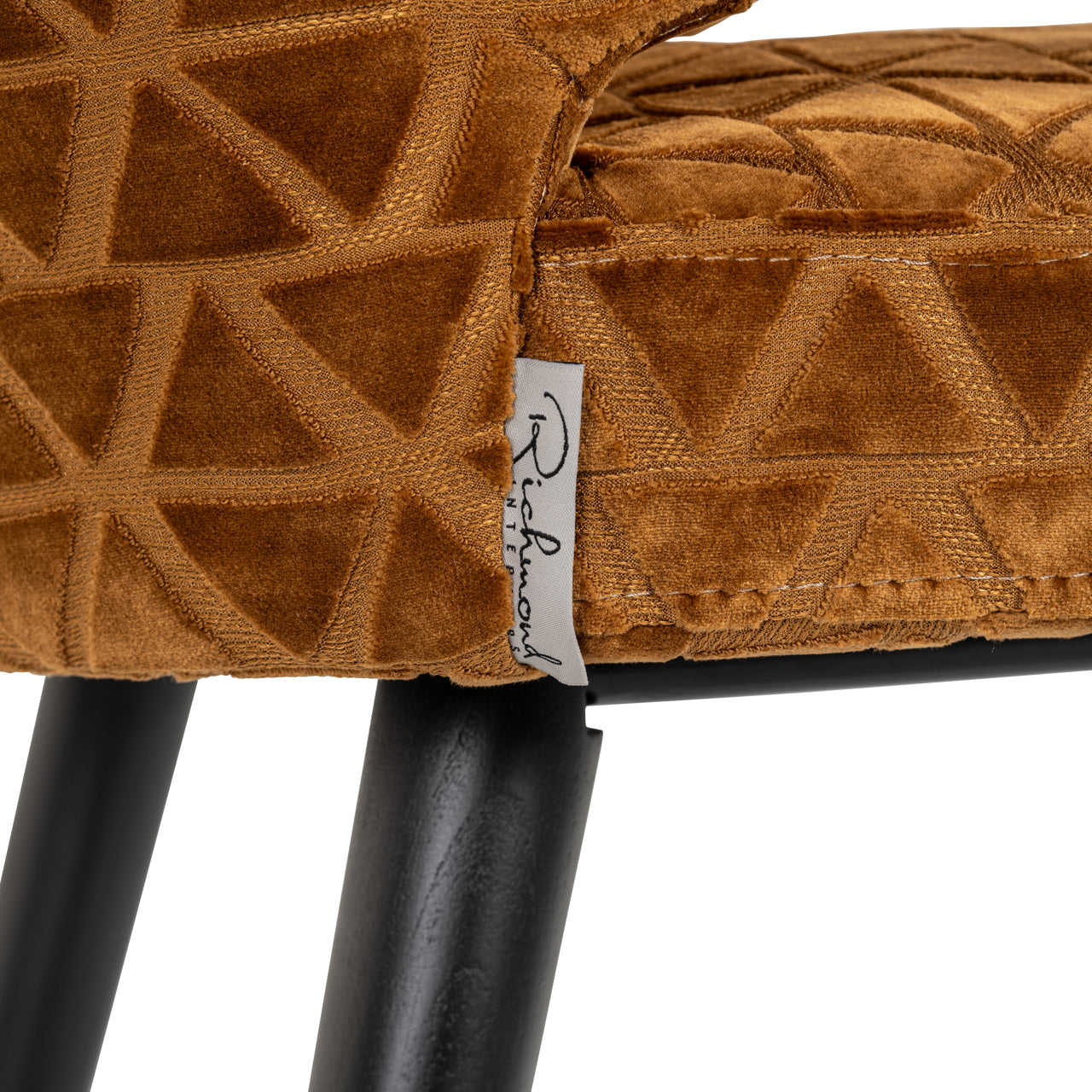 Eetkamerstoel Indigo - Gold triangle