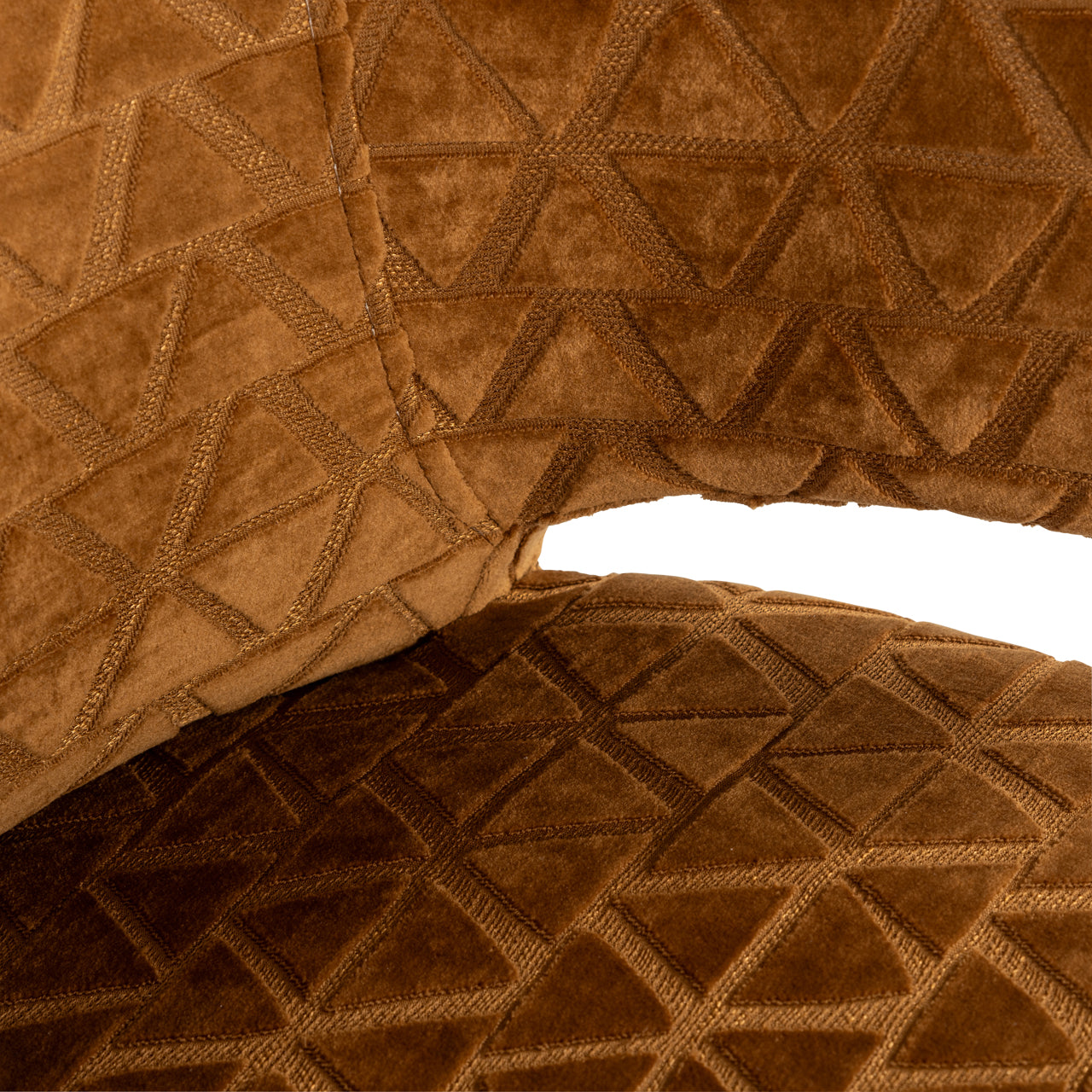 Eetkamerstoel Indigo - Gold triangle