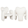 Fauteuil Didi - White sheep