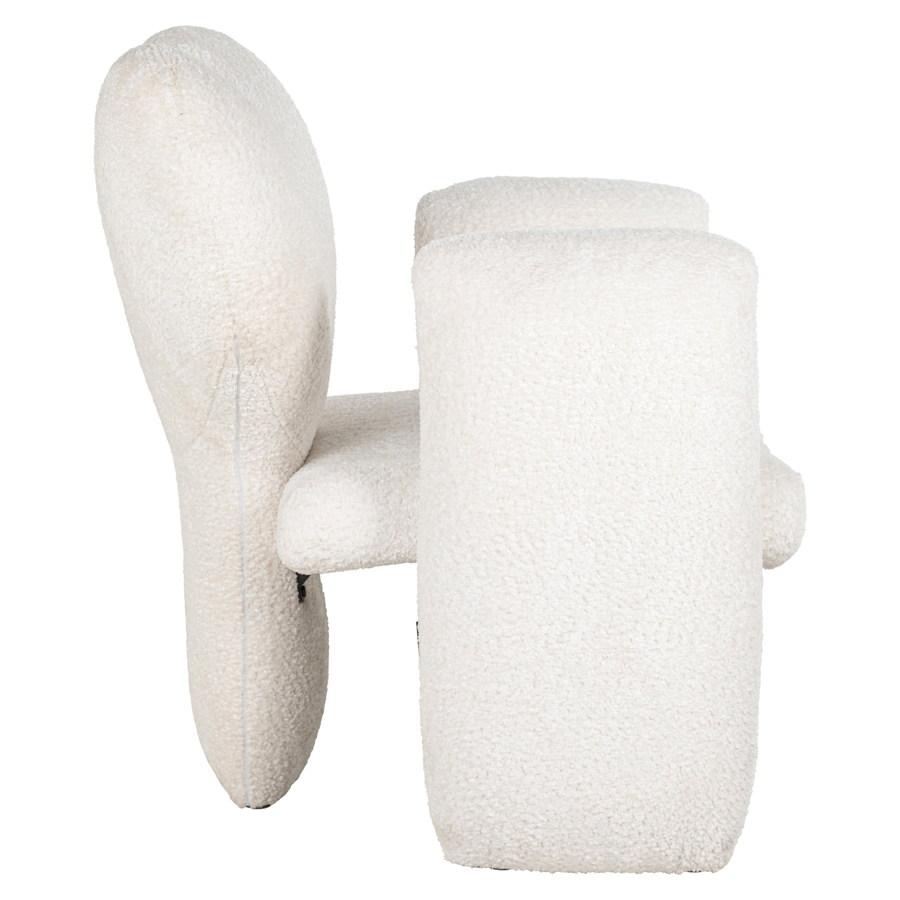 Fauteuil Didi - White sheep