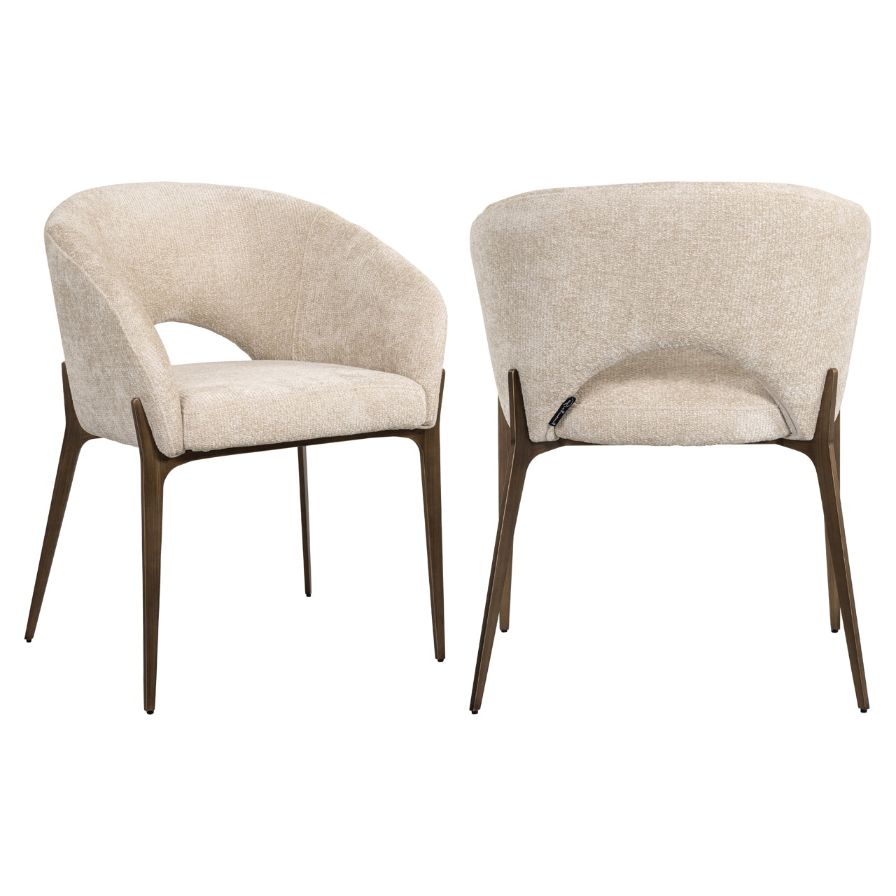 Eetkamerstoel Kenzi - Cream unicorn