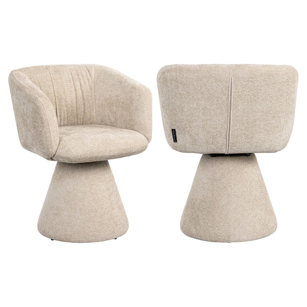 Draaifauteuil Madeline - Cream unicorn