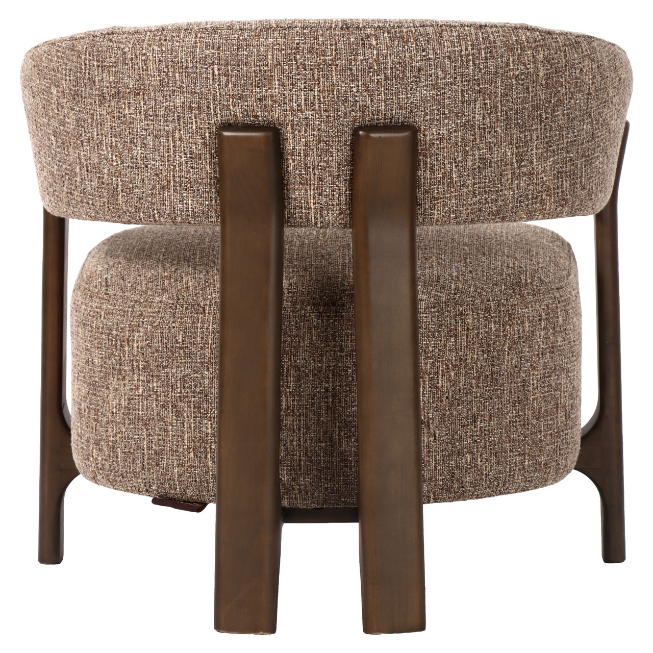 Fauteuil Dalara - Brown tweed