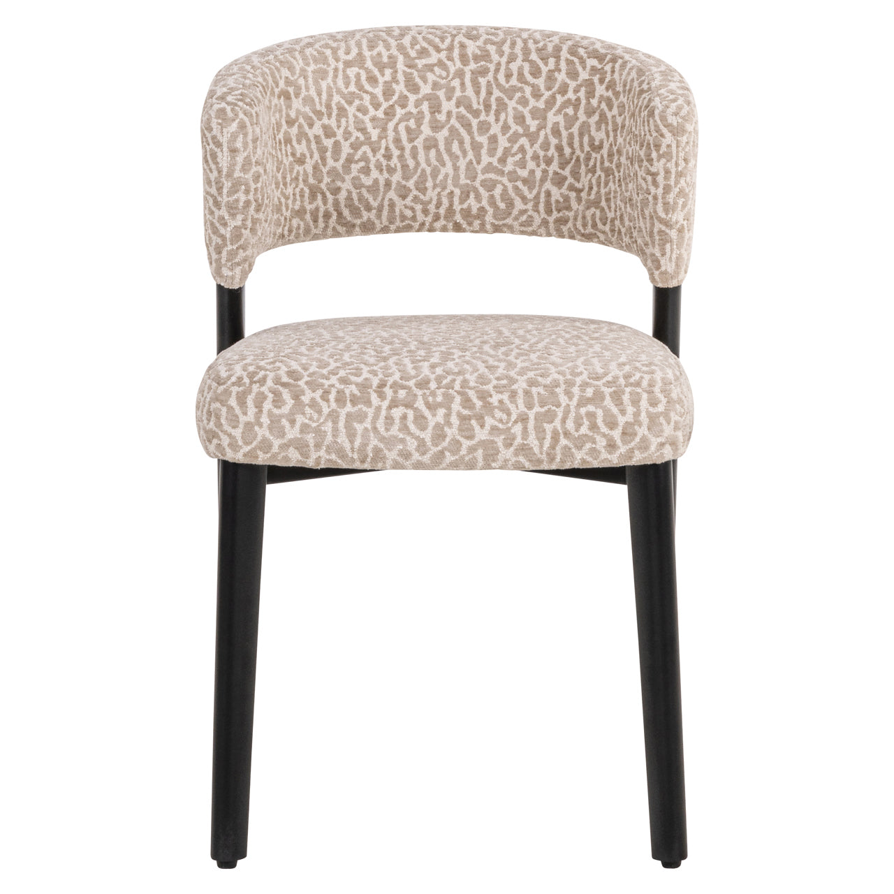 Eetkamerstoel Zeno - Beige leopard