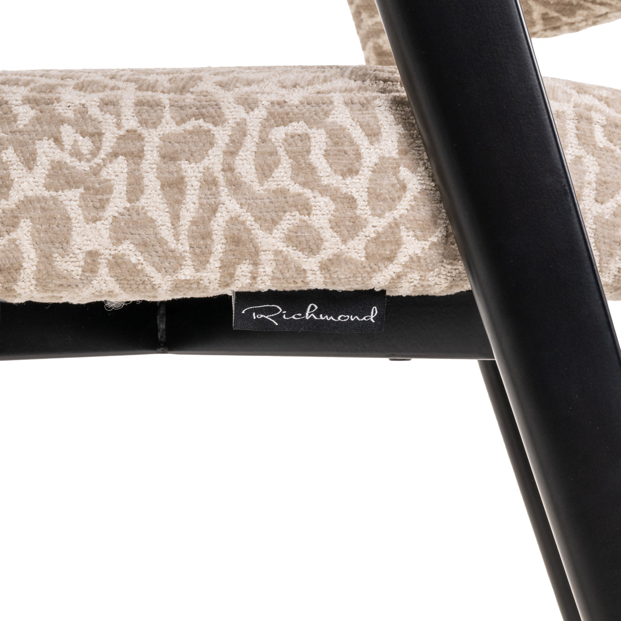 Eetkamerstoel Zeno - Beige leopard