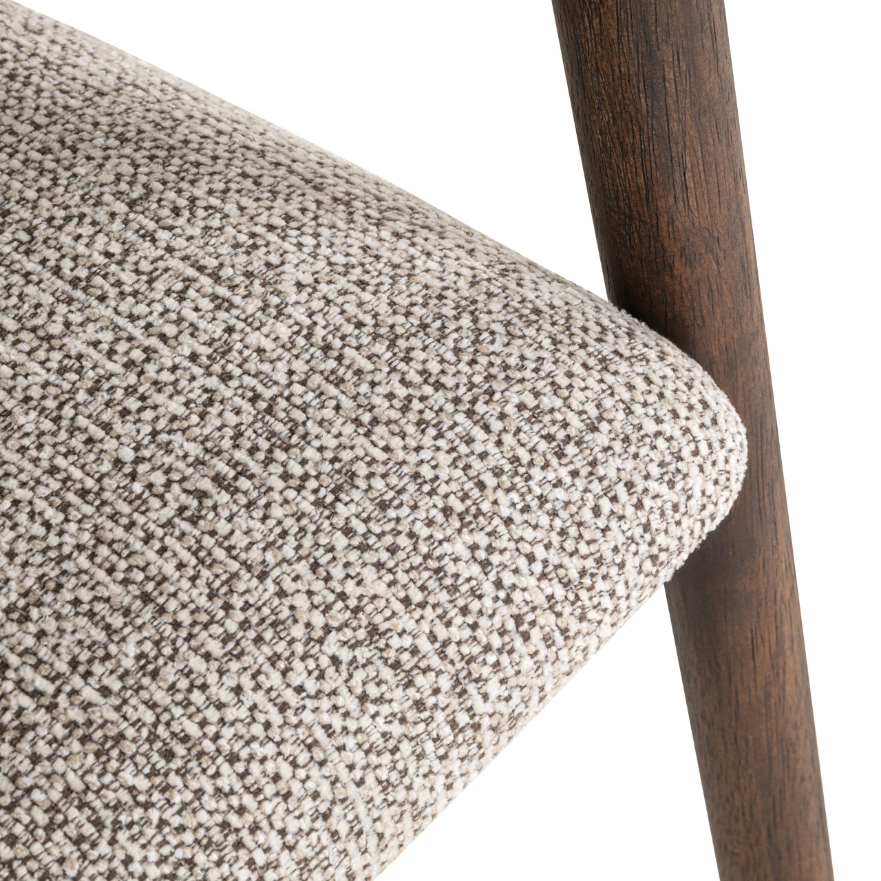 Eetkamerstoel Mihara - Mocca fancy