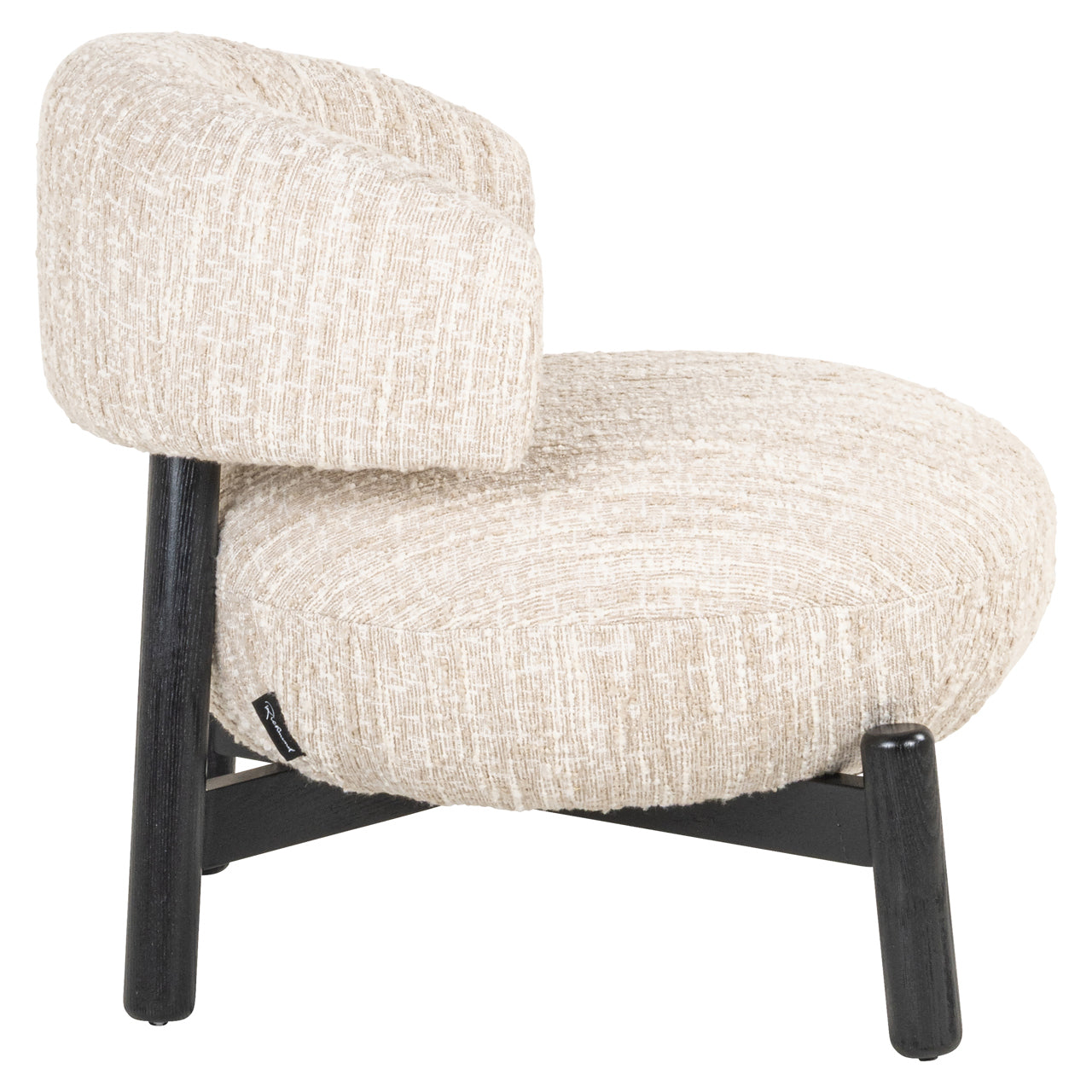 Fauteuil Ornella - Beige angora