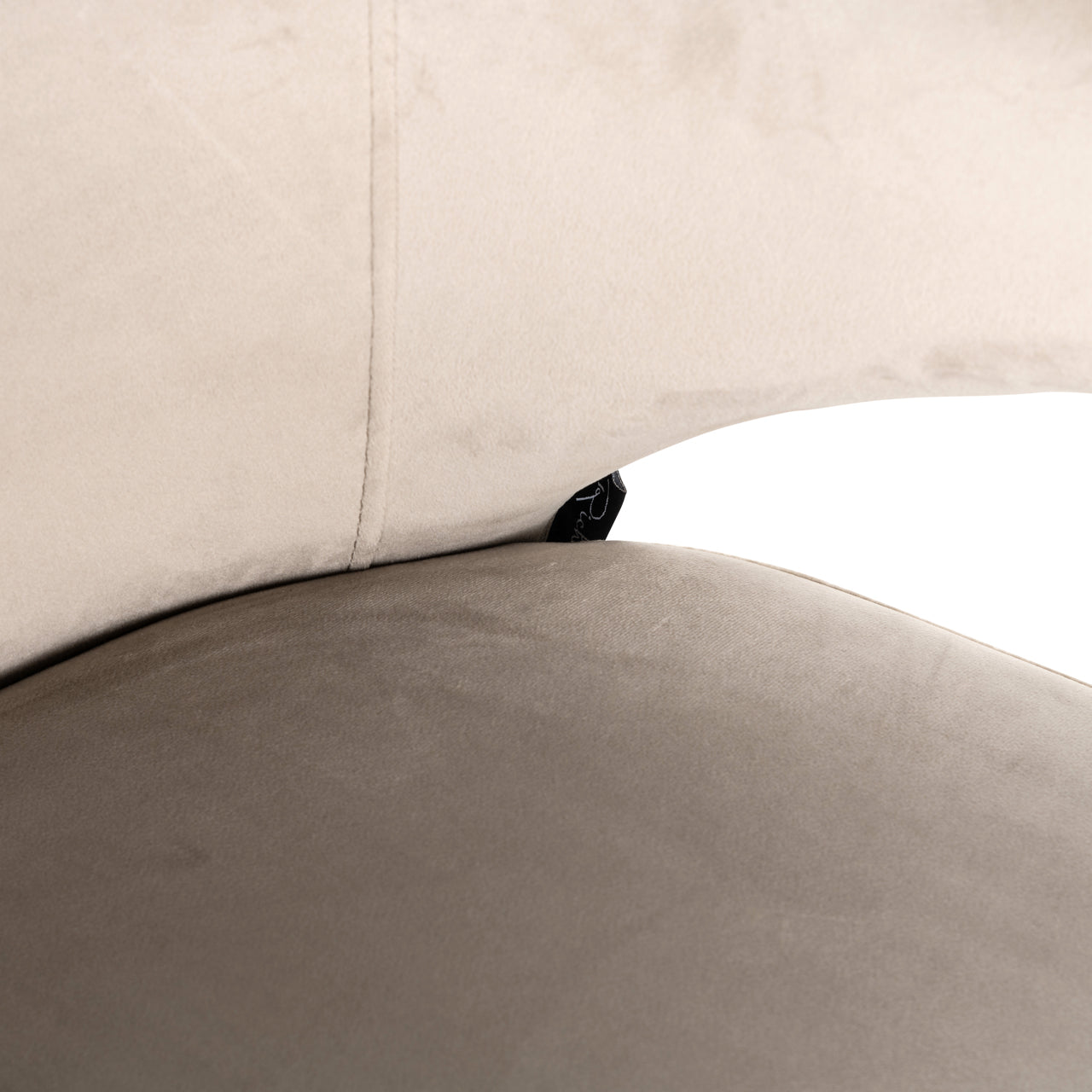 Draaistoel Milly - Khaki velvet