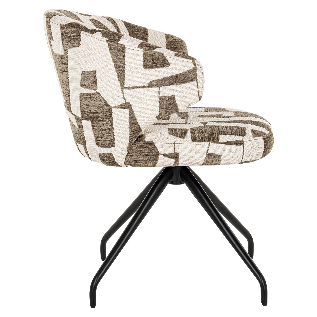 Draaifauteuil Milly - Moss graffic