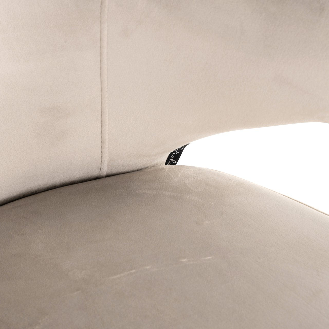 Eetkamerstoel Xandra - Khaki velvet