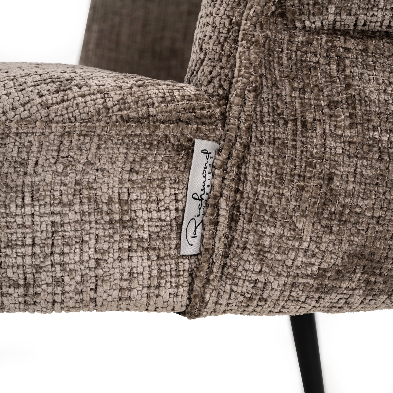 Stoel Stella - Stone chenille