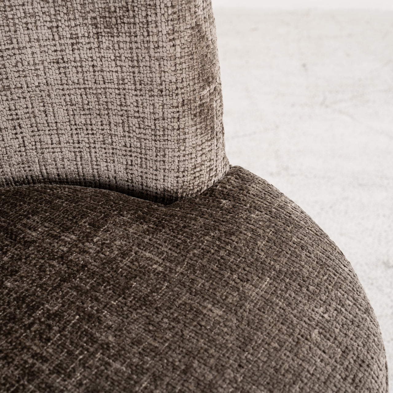 Stoel Stella - Stone chenille