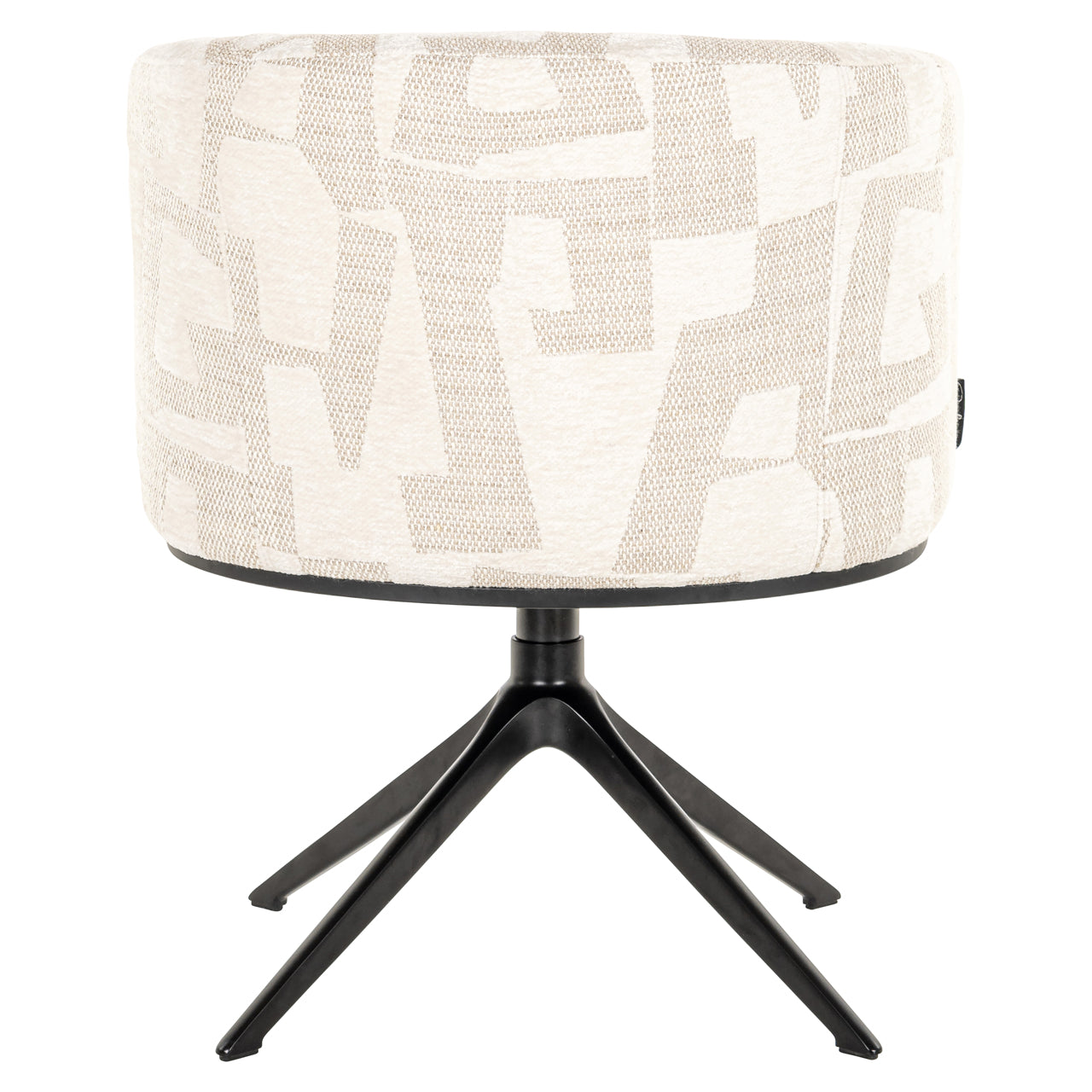 Draaifauteuil Cheyenne - Beige graffic