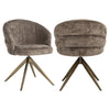 Draaifauteuil Zendaya - Stone chenille