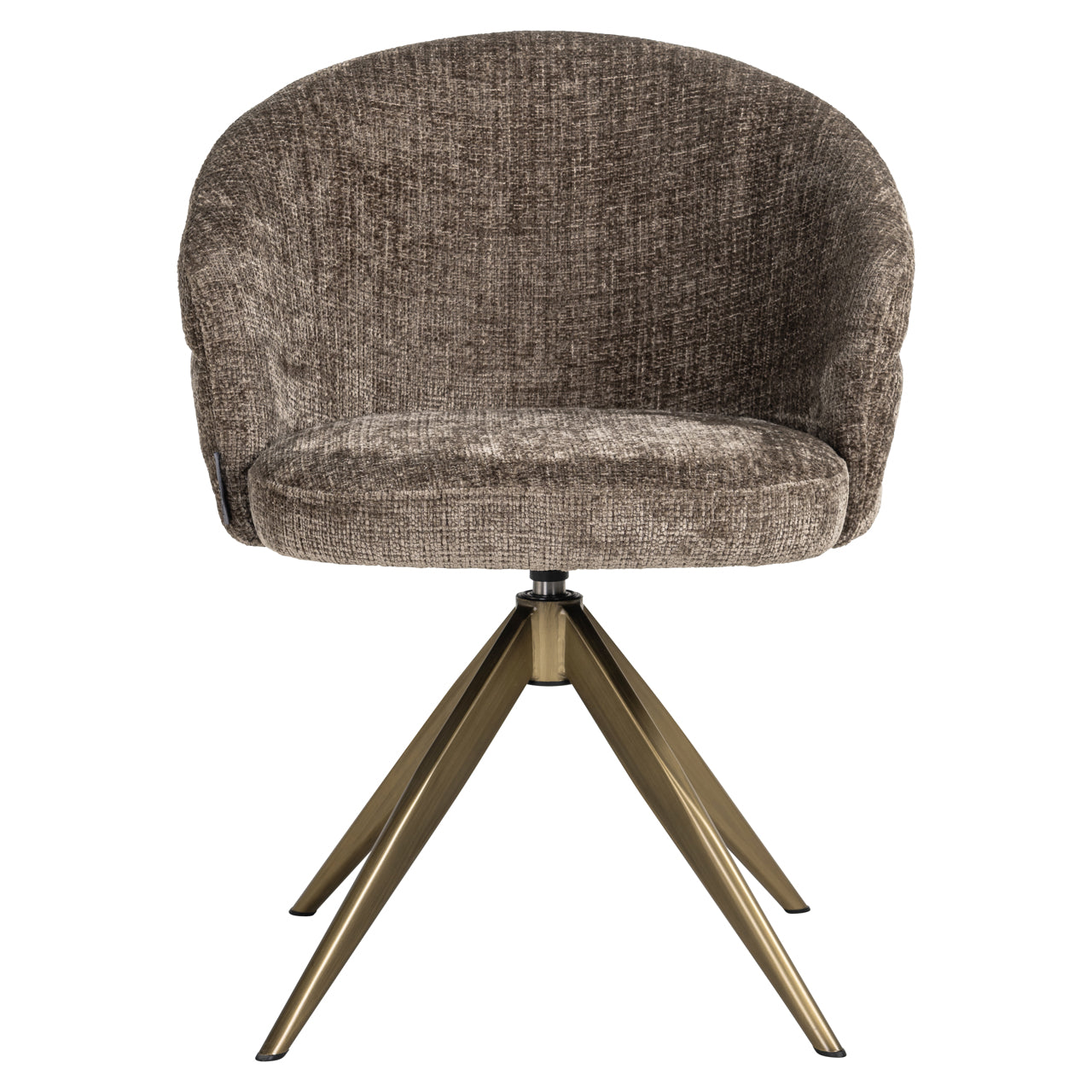 Draaifauteuil Zendaya - Stone chenille