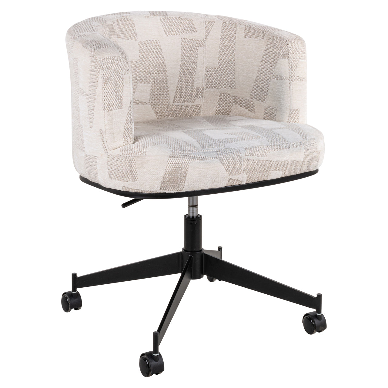 Draaistoel Rochenne - Beige graffic