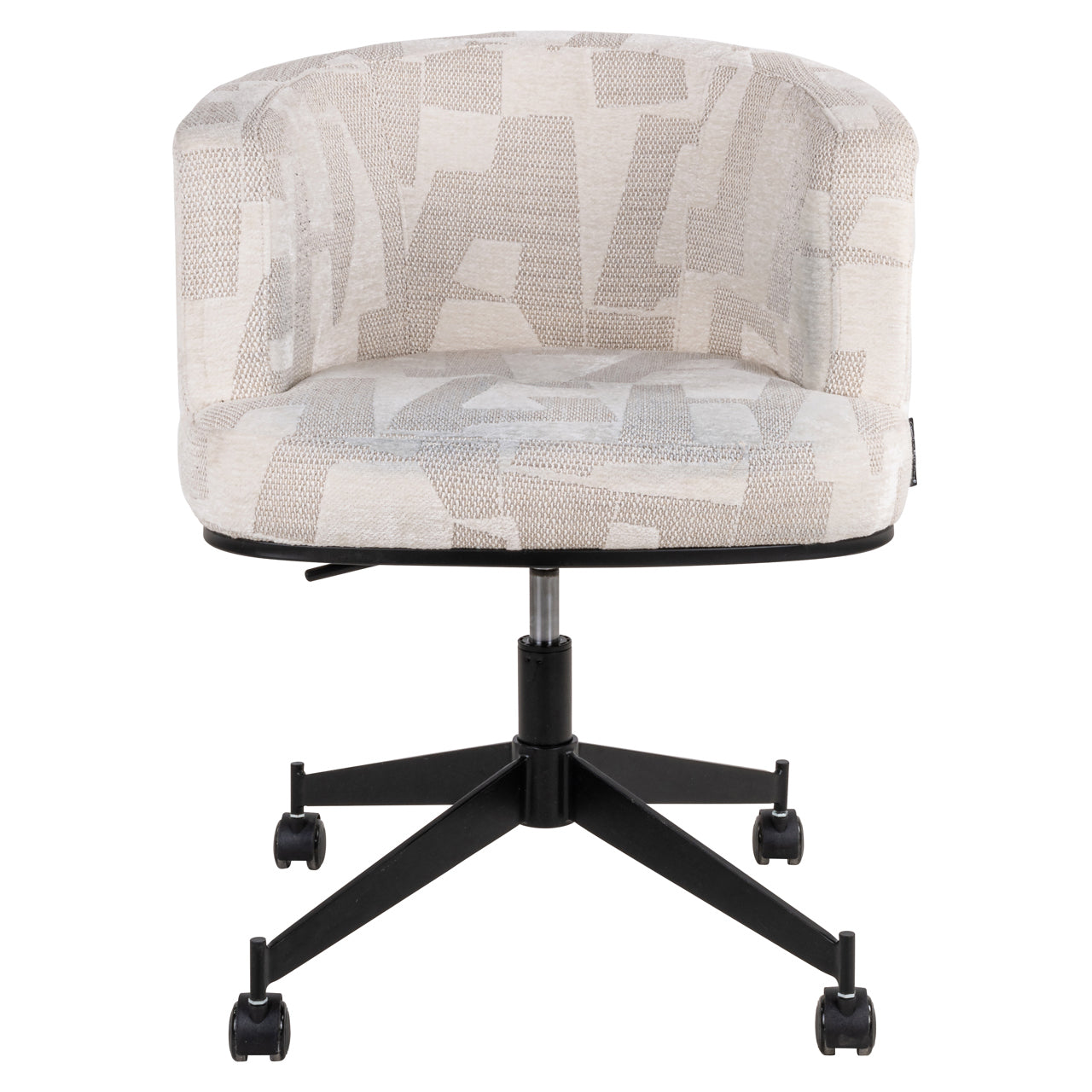 Draaistoel Rochenne - Beige graffic