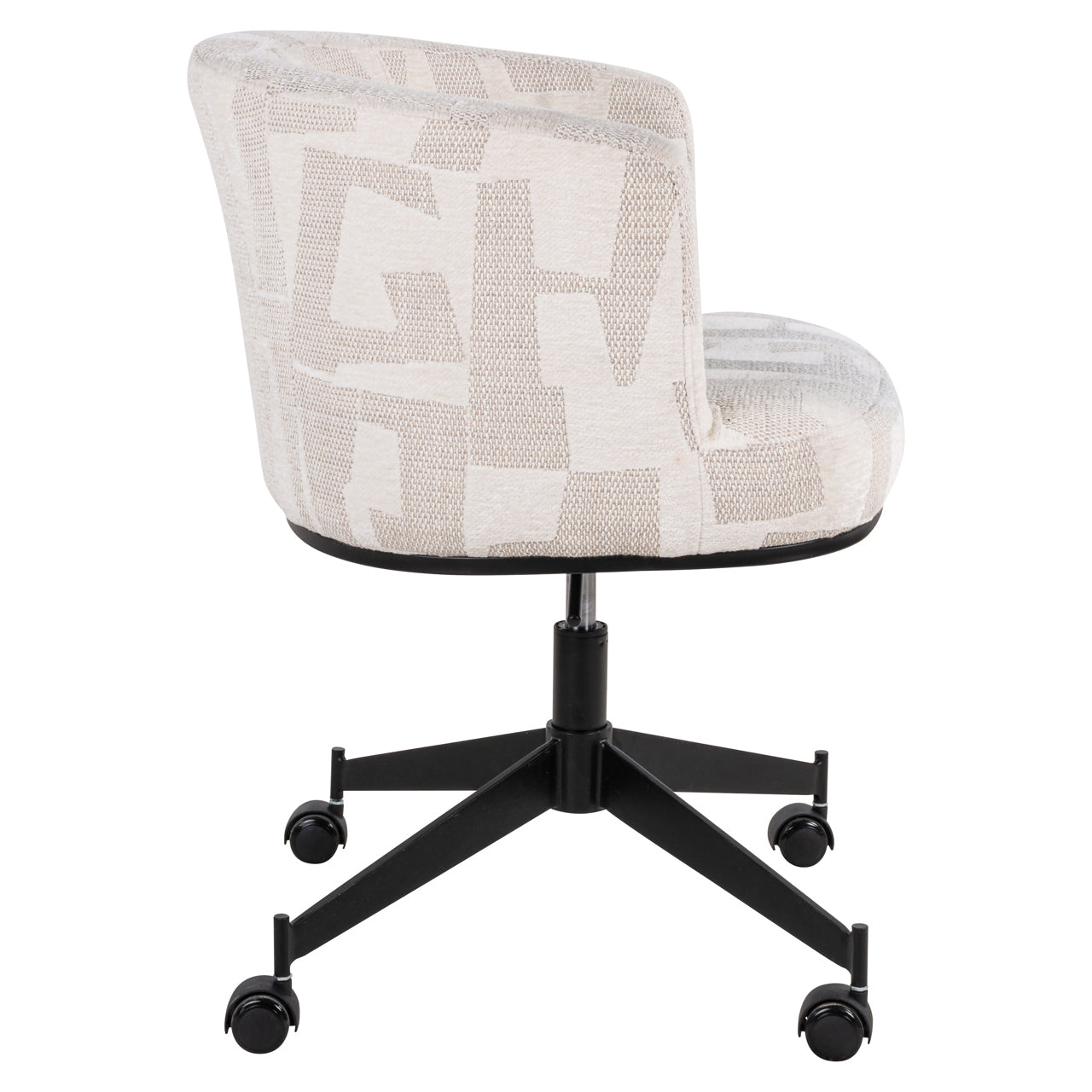 Draaistoel Rochenne - Beige graffic