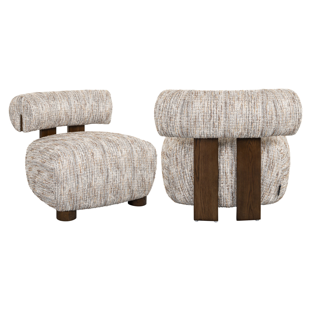 Fauteuil Arabella - Greige coco