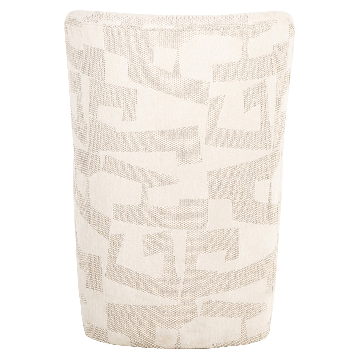 Eetkamerstoel Lorain op wielen - Beige graffic