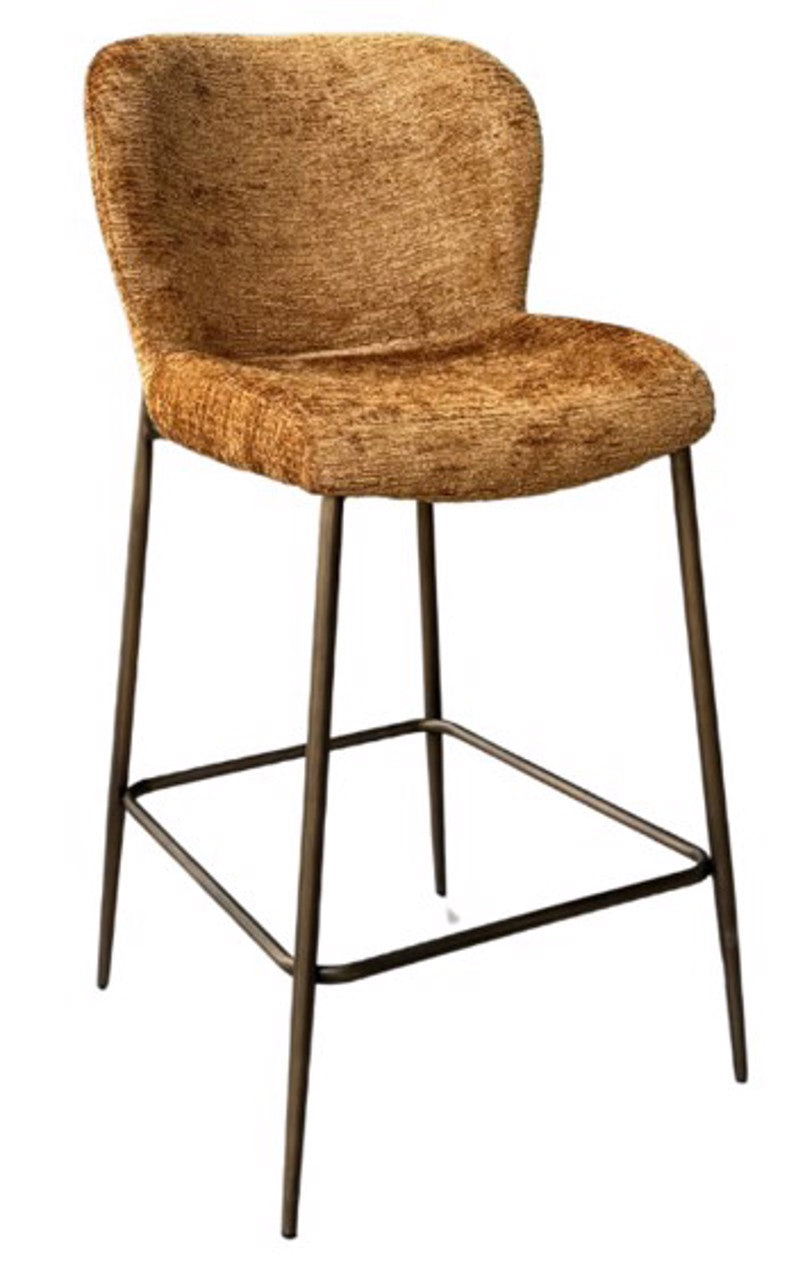 Barkruk Odarby - Laag - Cognac fusion