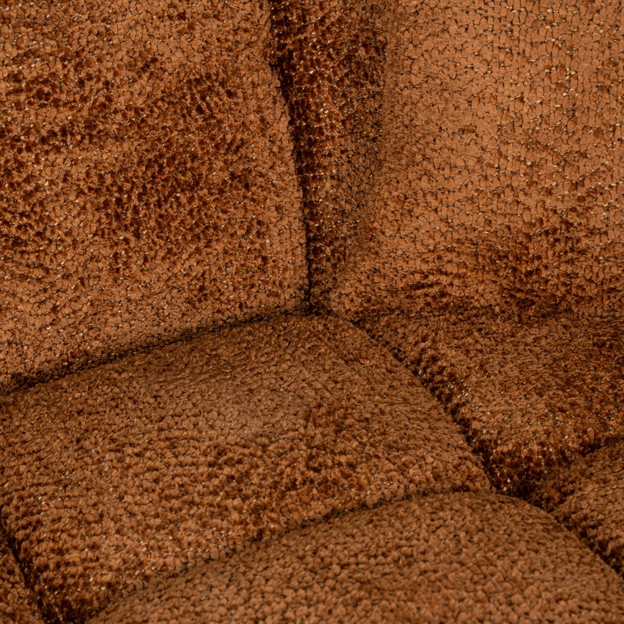 Hoekbank Cube - Lovely cinnamon (lounge links)
