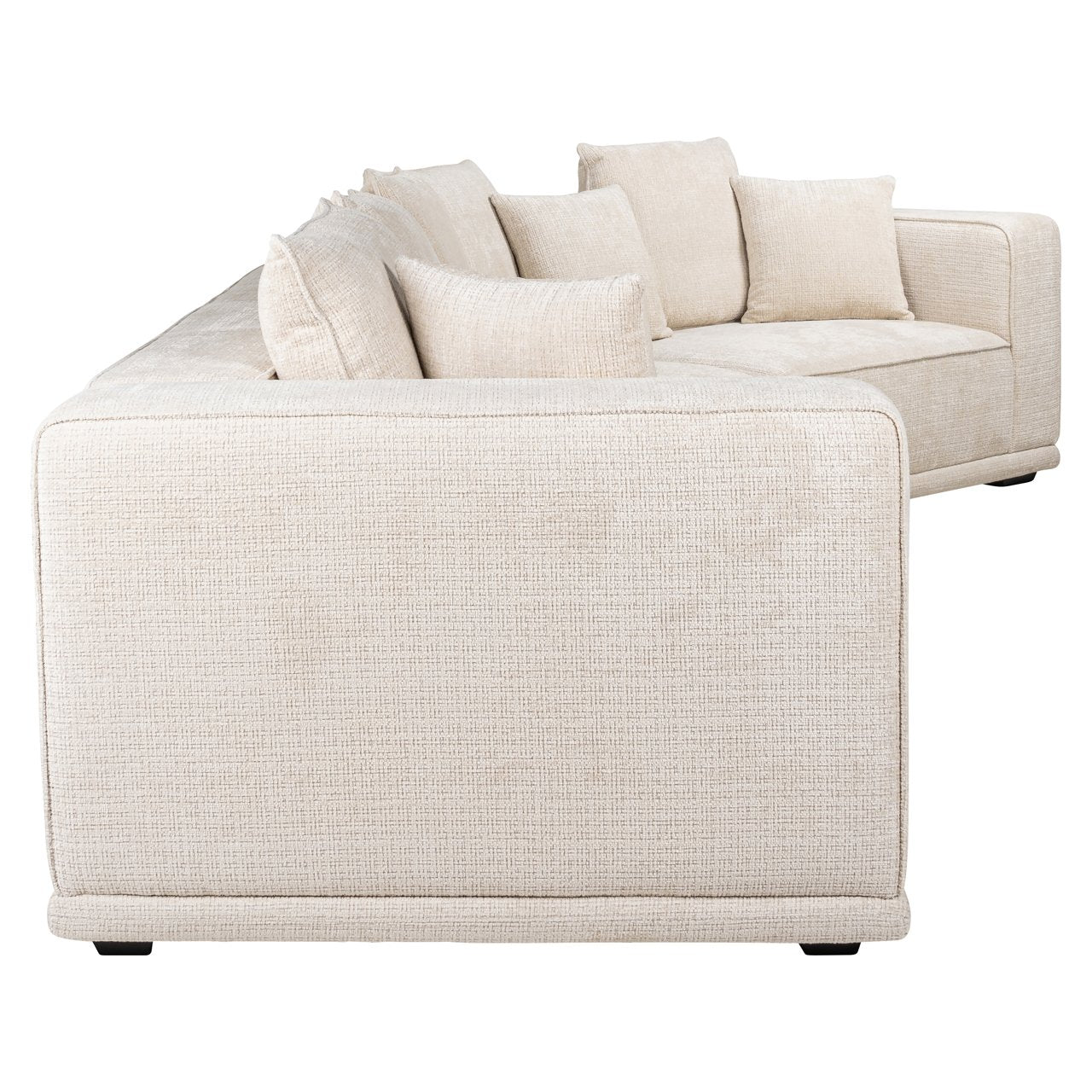 Sofa Lusso - L - Beige chenille