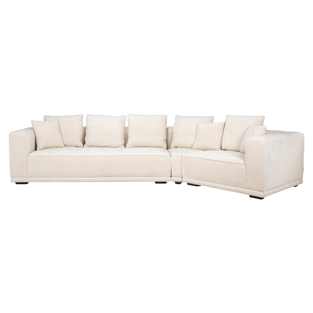 Sofa Lusso - L - Beige chenille
