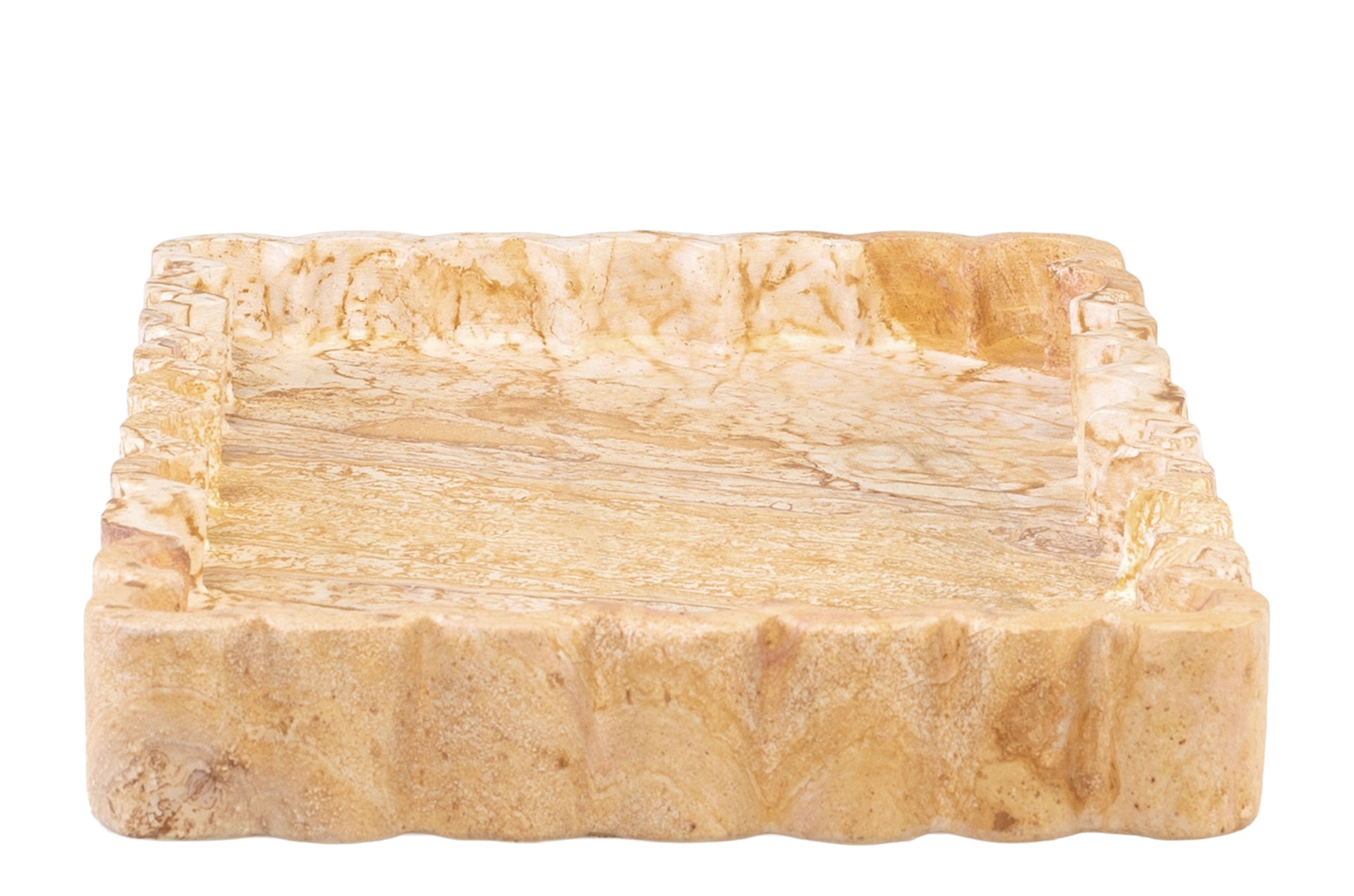 Dienblad Petal - Bruin