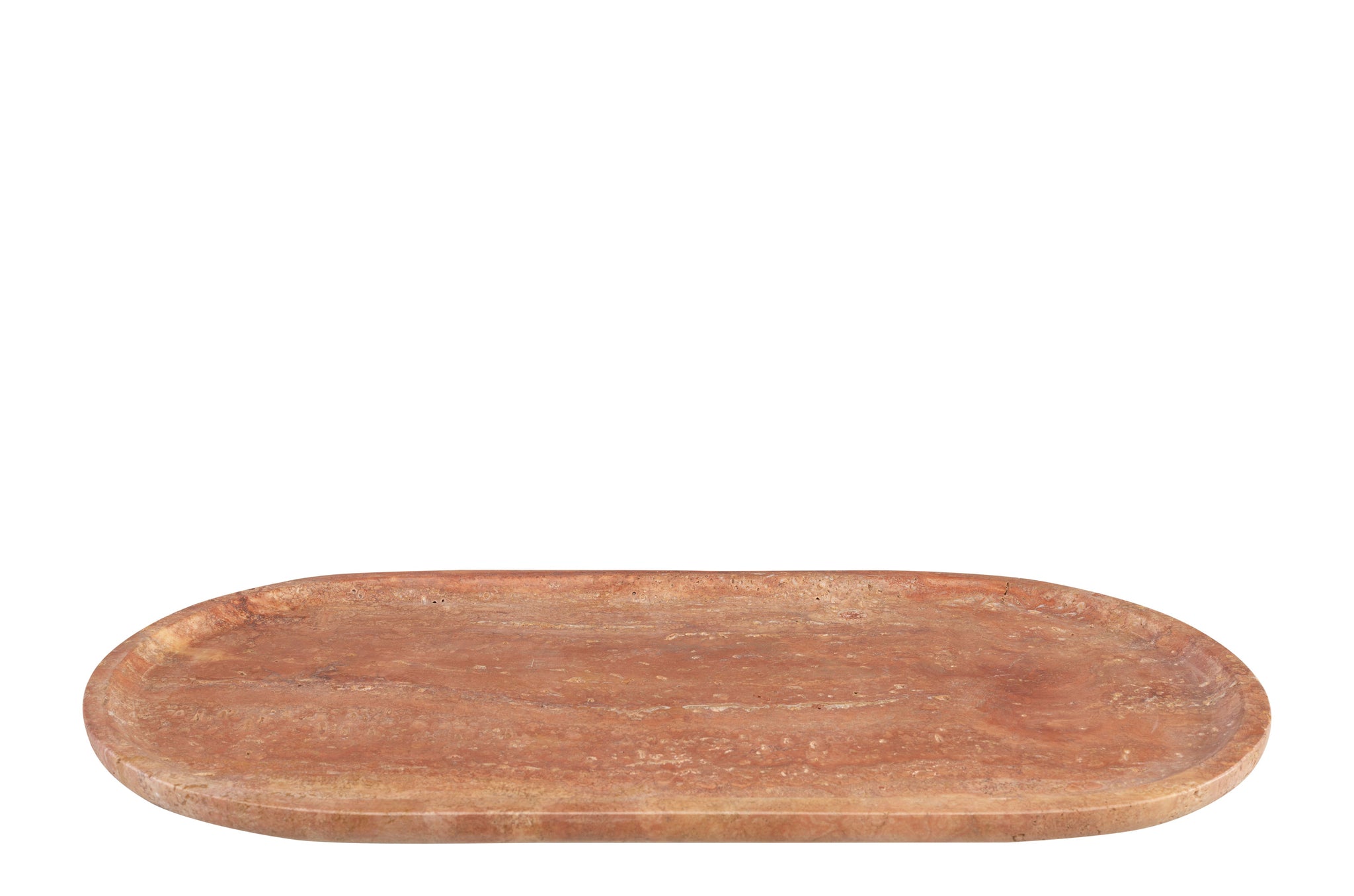 Tray - Red Travertine