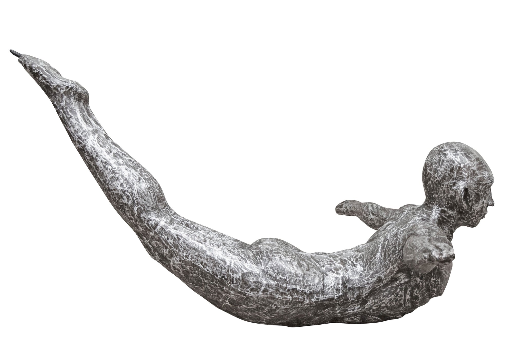 Standbeeld Abstract Diver - gebogen