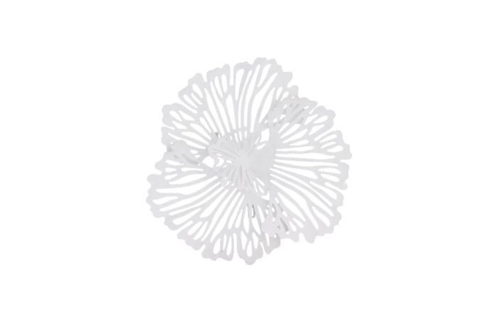 Flower wall art White