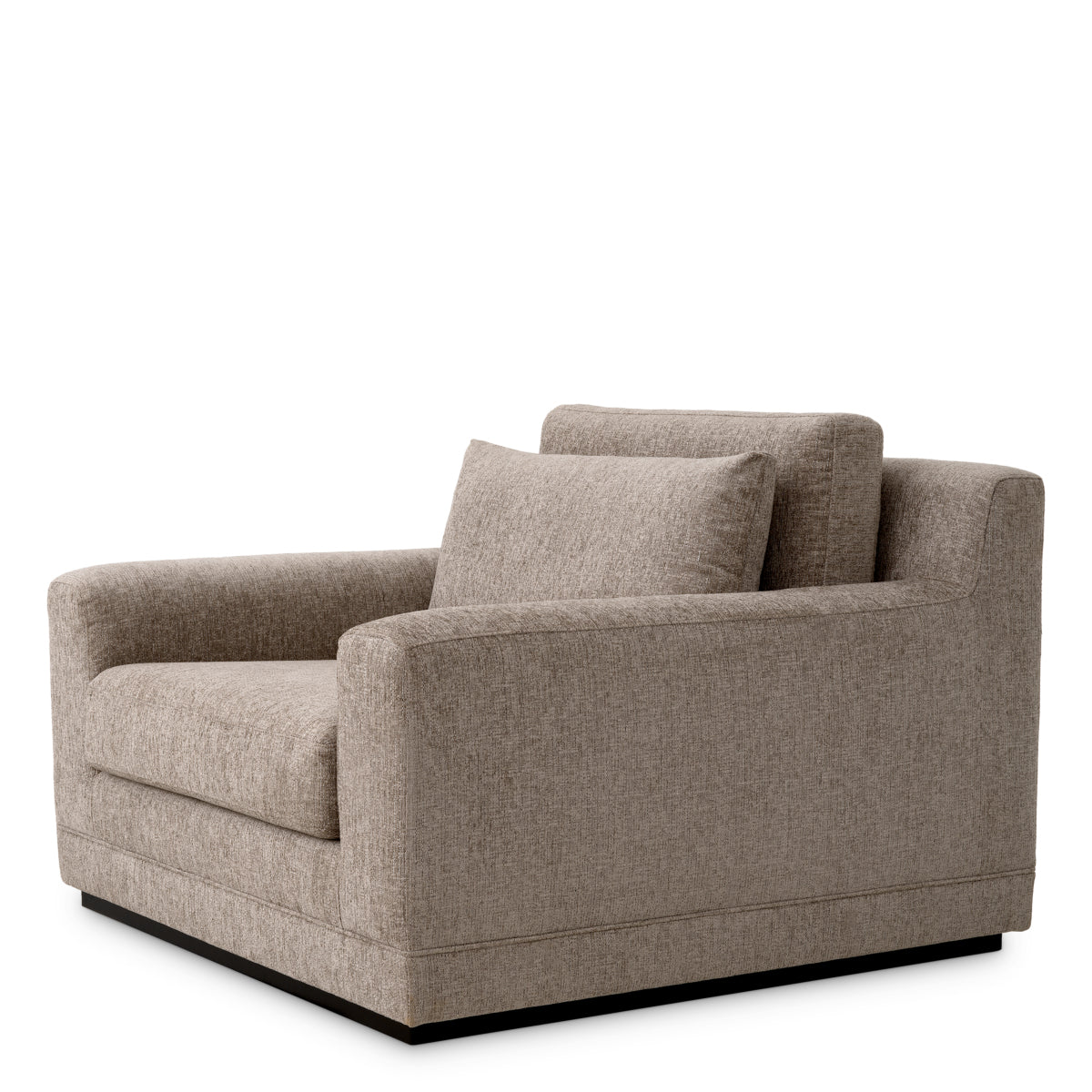 Fauteuil Manhattan - Hunt Chenille taupe