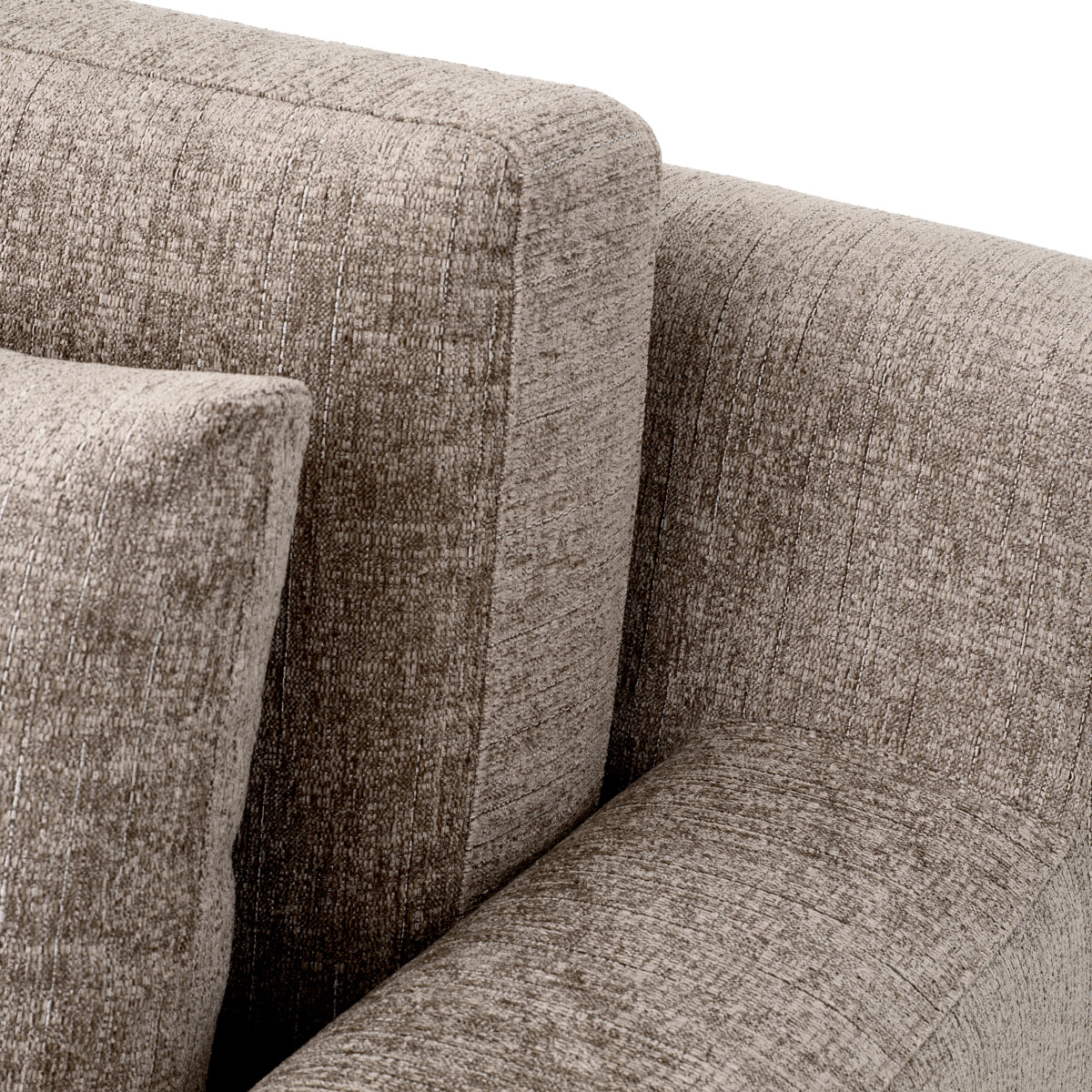 Fauteuil Manhattan - Hunt Chenille taupe
