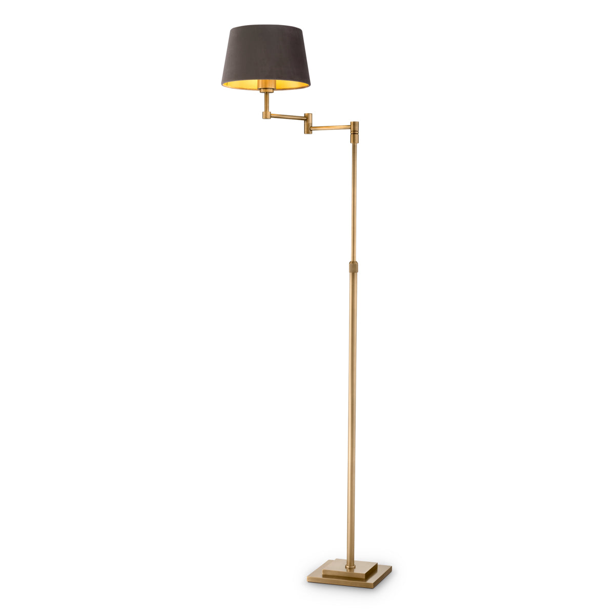 Vloerlamp Corbin - Grijs