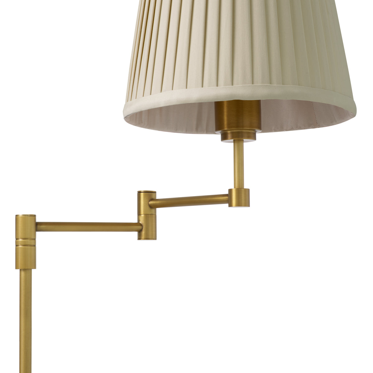 Vloerlamp Corbin - Crème
