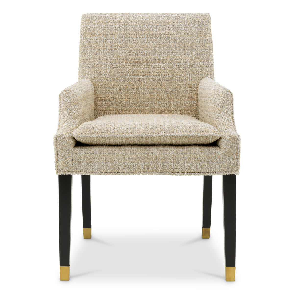 Eetkamerstoel Clayton - Winslow chenille beige