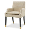 Eetkamerstoel Clayton - Winslow chenille beige