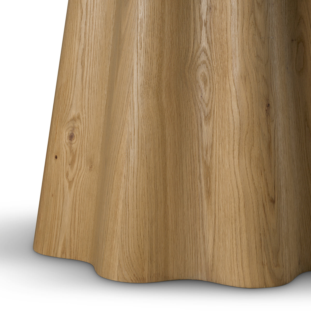 Eettafel Papyrus - Ø140 cm - Lichtbruin