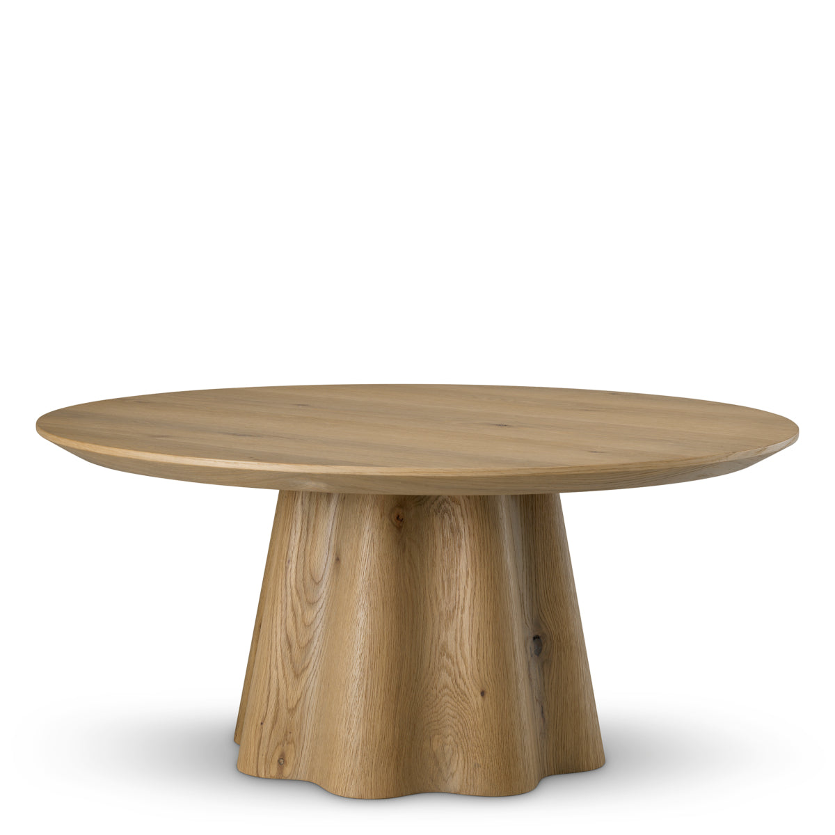 Salontafel Papyrus Ø100 - Warm eiken