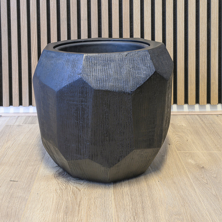 Plantenbak Morris - Zwart - D37 H32 | Pot & Vaas