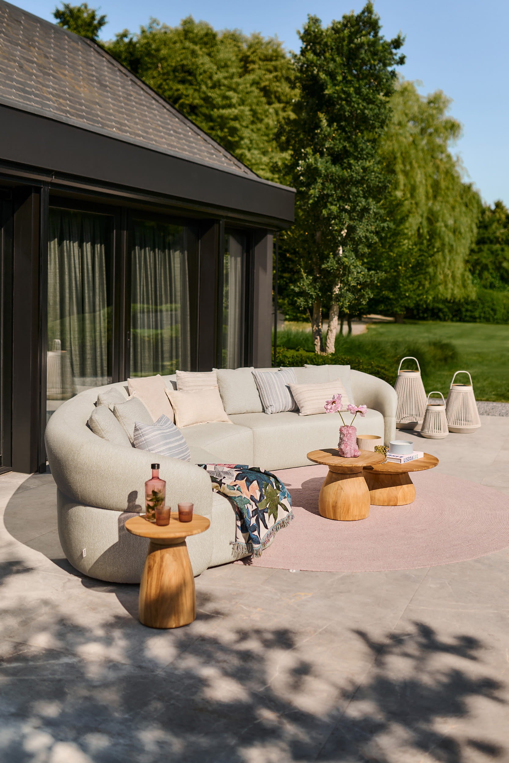 Tuinlamp Solar Eden - L - Camel sand