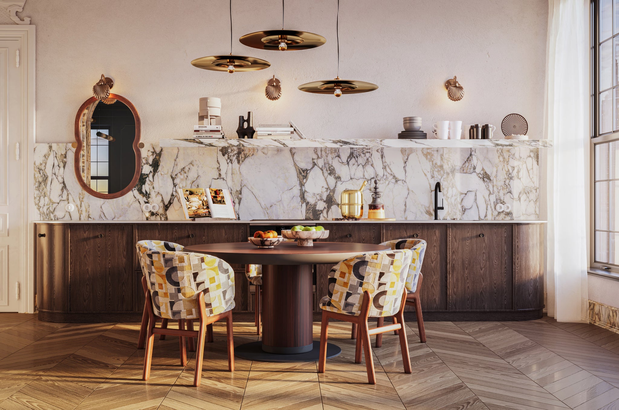 Hanglamp Zenith - Ø60 cm - Goud