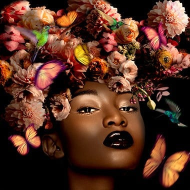 Foto Art - 'Black beauty'