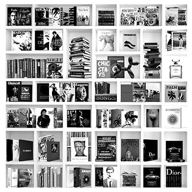 Foto Art - 'Books Music' (black & white)