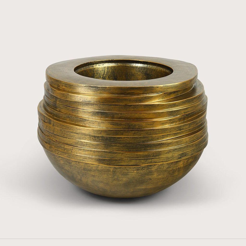 Schaal Roza - Goud - D65 H45