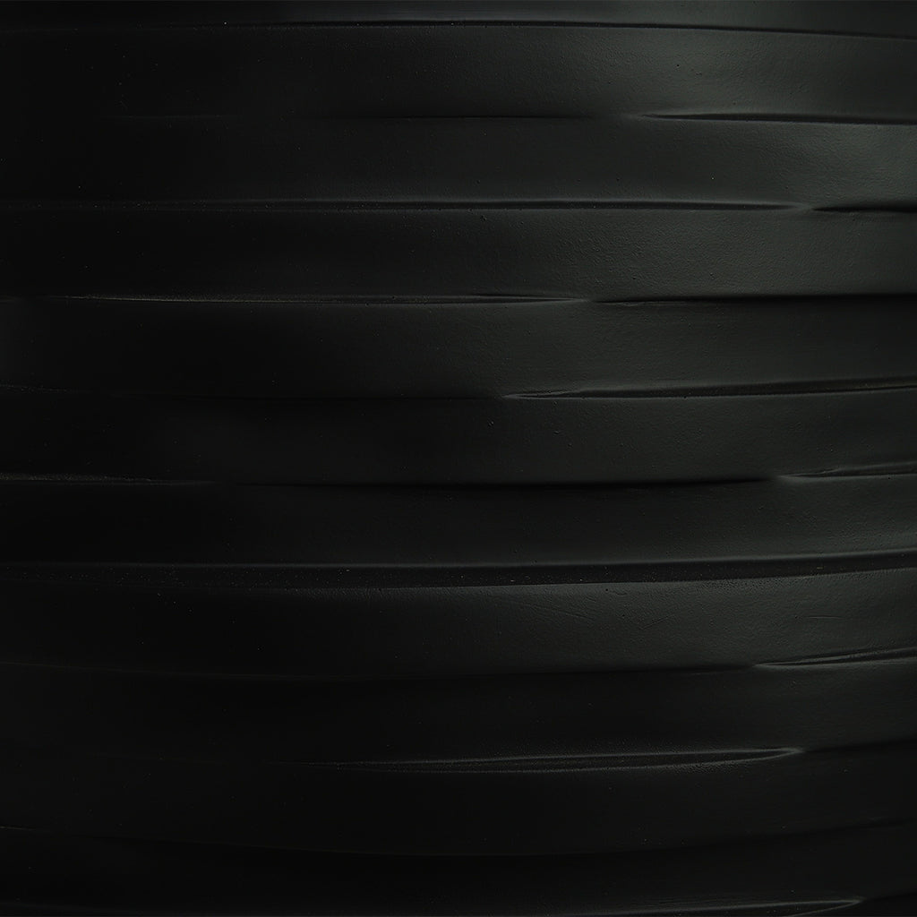 Schaal Roza - Mat zwart - D65 H45