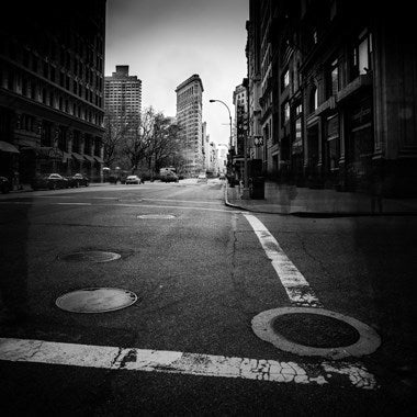Foto Art - 'Empty street'